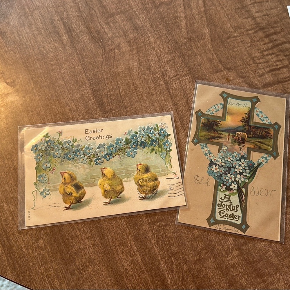 Antique Easter Postcards - 2